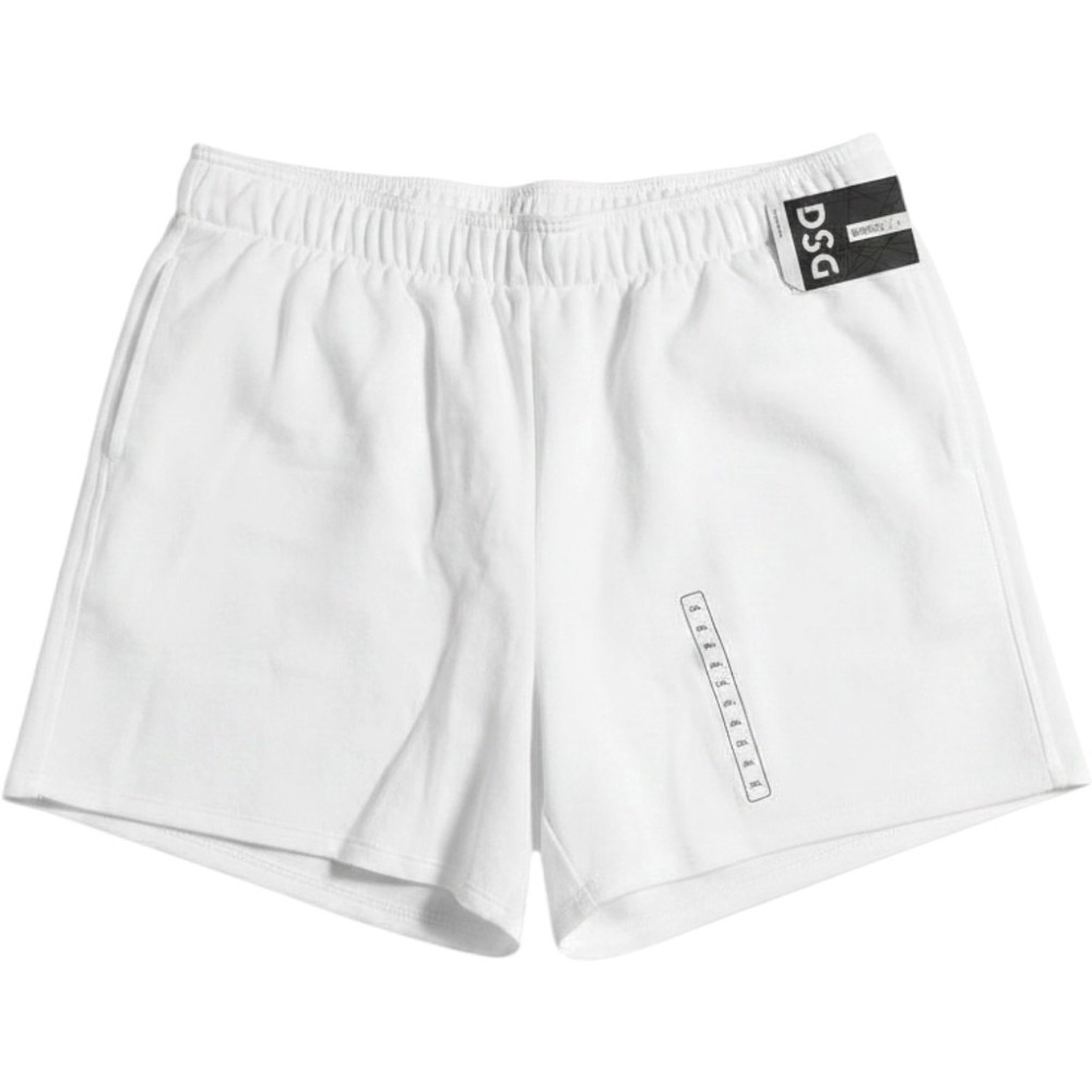 NWT DSG Everyday Fleece Shorts Women's 2XL White Athletic Lounge Sweat Shorts